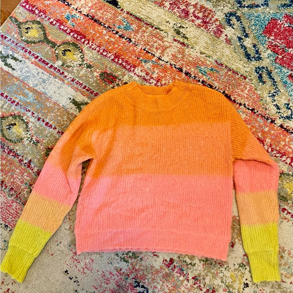 Free People Colorful Gradient Women's Sweater